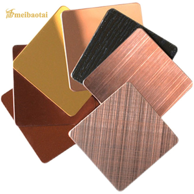 Hairline Stainless Steel Sheet AFP Finish Four Feet