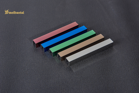 V Grooved Stainless Steel U Trim 10mm Building Materials