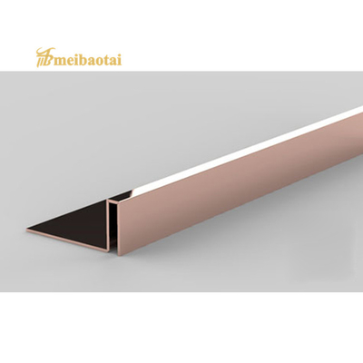 Irregular Shaped Grade 304 Stainless Steel Tile Trim Mirror And Hairline