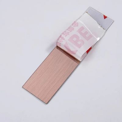 Popular Color Mirror Design Stainless Steel Tile Trim Adhesive Roll