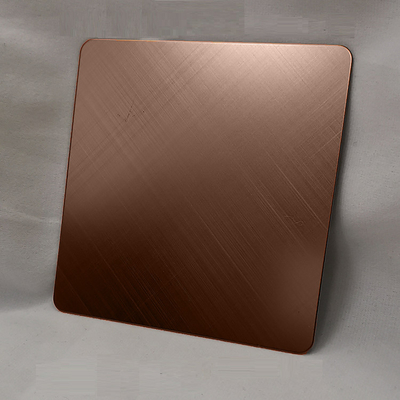Hairline Stainless Steel Sheet AFP Finish Four Feet