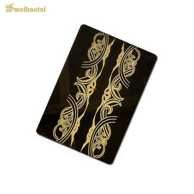 سعر جيد 8ft X 4ft مصعد الفولاذ المقاوم للصدأ ورقة 1.0mm سماكة لوحة الرفع الزخرفية الانترنت