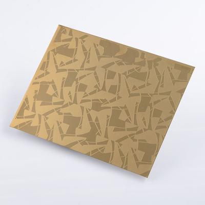 مصاعد مخصصة النقش الزخرفية ورقة الفولاذ المقاوم للصدأ 1219x2438mm