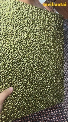 اللون الأخضر الوردي اللون المنسوج من الفولاذ المقاوم للصدأ الطول 2438mm