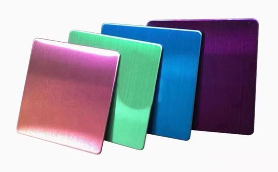 سعر جيد مرآة بلاط الفولاذ المقاوم للصدأ المستدامة الملقحة باردة NO.4 لون خط الشعر الانترنت