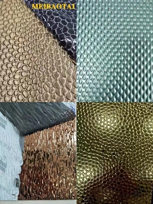 الصفيحة الزخرفية من الفولاذ المقاوم للصدأ