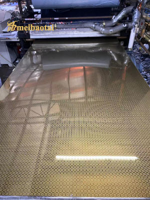 سعر جيد المرايا الذهبية الحفرة SUS 304 صفيحة الفولاذ المقاوم للصدأ الانترنت