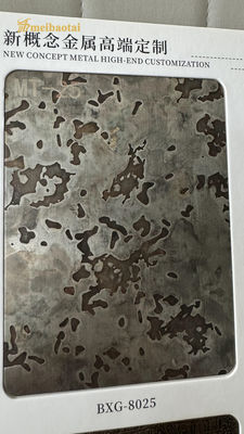 سعر جيد النمط التمويه تقليد النحاس القديم أوراق الفولاذ المقاوم للصدأ الانترنت