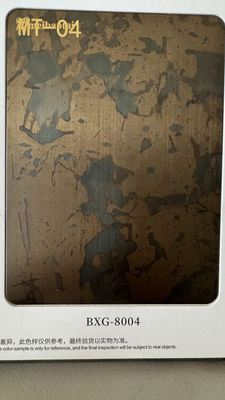 سعر جيد تزيين الحائط ثلاثي الأبعاد تقليد رقائق الفولاذ المقاوم للصدأ النحاسية القديمة الانترنت