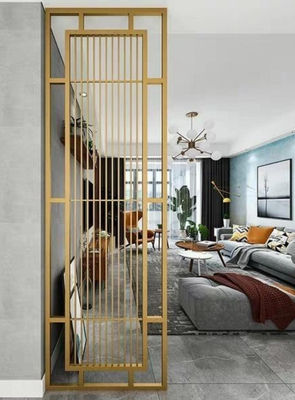 سعر جيد تصميم مخصص من الفولاذ المقاوم للصدأ مقسم الغرفة للخلفية الحائط والسقف الانترنت