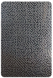 Ss304 المرآة المنسوجة من الفولاذ المقاوم للصدأ ورقة الزخرفة الجدار