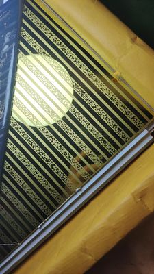 سعر جيد ورقة الفولاذ المقاوم للصدأ المحفورة للزخرفة والهندسة المعمارية مع سمك مخصص الانترنت