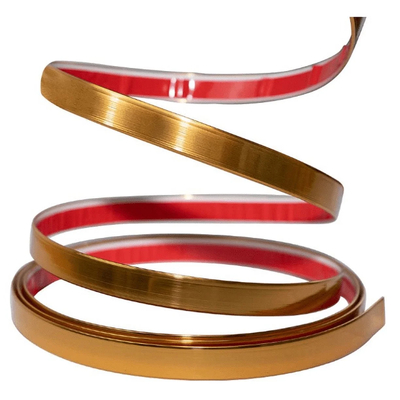 Rose Gold Mirror Metal Stainless Steel Adhesive Roll SS Tape