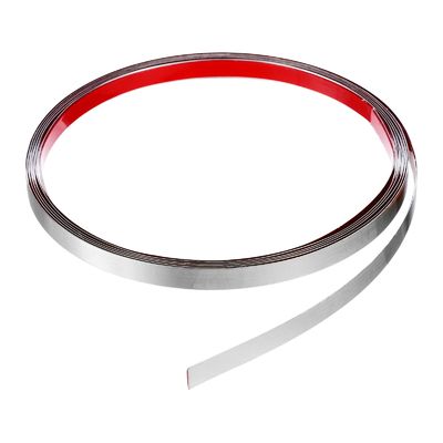 سعر جيد شريط مسطح لاصق من الفولاذ المقاوم للصدأ ذو مظهر فضي الانترنت