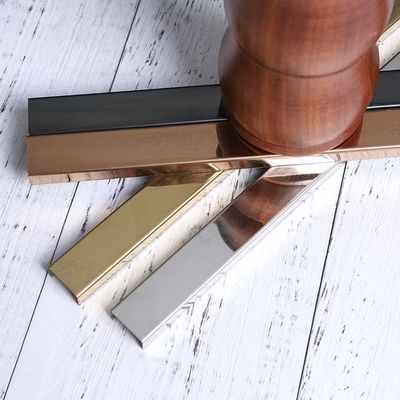 سعر جيد U Profile فولاذ المقاوم للصدأ 304 Corner Tile Trim 10FT الانترنت