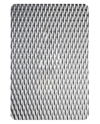 الصفحة الفضية المكافأة للدقة 201 الصفحة الفولاذ المقاوم للصدأ 0.85mm سمك لتزيين الجدران