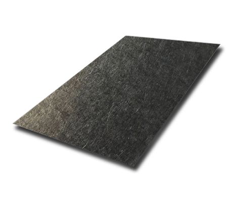 ss304 لون أسود اهتزاز الفولاذ المقاوم للصدأ ورقة لون الزخرفة الحائط