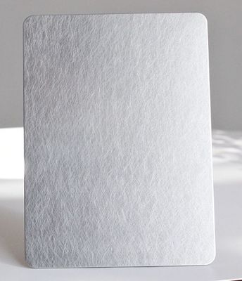 صفائح الفولاذ المقاوم للصدأ ذات النهاية الشعرية بدرجة 201 بسمك 0.45 مم لألواح الجدران المزخرفة