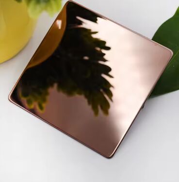 أوراق الفولاذ المقاوم للصدأ ذات طلاء PVD للديكور الداخلي الحديث