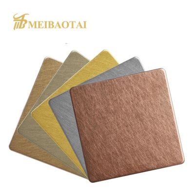 سعر جيد الصفائح المعدنية الزخرفية الفولاذ المقاوم للصدأ 3 مم 304 تقنية الاهتزاز الصف الانترنت