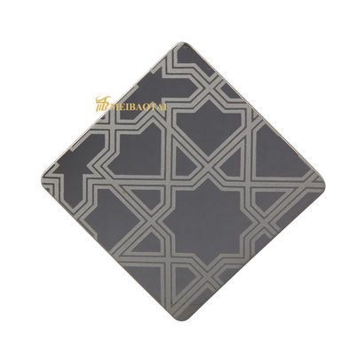 سعر جيد (بفد) لون طلاء مرآة محفورا (ستينلسّ ستيل شيت) (1.0 مّ) سماكة الانترنت