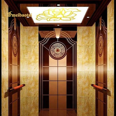 ورقة الفولاذ المقاوم للصدأ 304 الفاخرة سمك 1.0mm مع سطح مطلي / محفور وفيلم PVC مزدوج 7c لتزيين المصعد