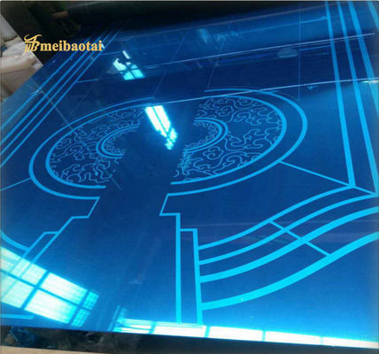 سعر جيد مرآة حفر المصعد الزخرفية ورقة الفولاذ المقاوم للصدأ الملونة AISI القياسية الانترنت