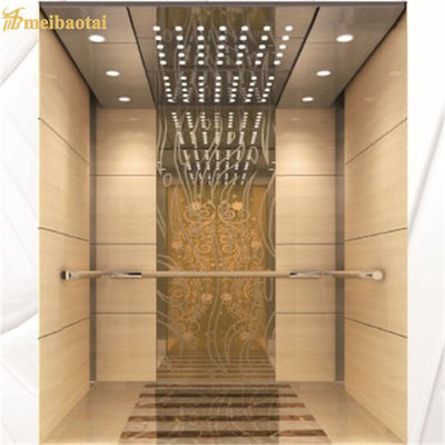 8ft X 4ft EN Standard 304 صفيحة الفولاذ المقاوم للصدأ مع 7c فيلم PVC للمصاعد