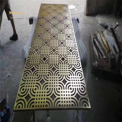 سعر جيد الألومنيوم قطع CNC الحجم المخصص الصفراء البرونزية غرفة الطلاء القسمة الانترنت