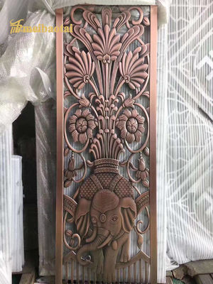 سعر جيد الشاشة الزخرفة الفولاذ المقاوم للصدأ الليزر المجوفة الانترنت