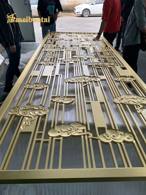 سعر جيد العديد من الأساليب الذهب الوردي البرونزي الذهبية اللون الفولاذ المقاوم للصدأ غرفة القسمة ديكور الفندق ، المنزل الانترنت