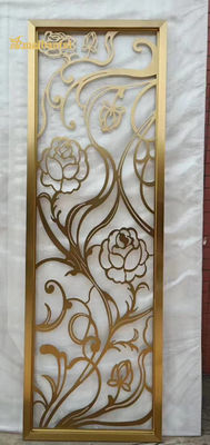 سعر جيد المرايا الذهبية الفولاذ المقاوم للصدأ غرفة مقسم 0.3-3.0mm سمك الانترنت