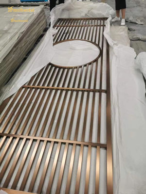 سعر جيد MBT لون الشعر خط الفولاذ المقاوم للصدأ غرفة مقسمة ديكور الفندق الانترنت