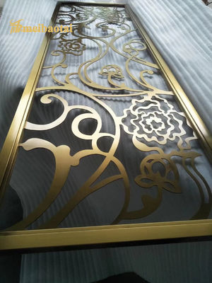 سعر جيد MBT مقسم غرفة الفولاذ المقاوم للصدأ 0.3 ملم ديكور الفندق الحجم القابل للتخصيص الانترنت