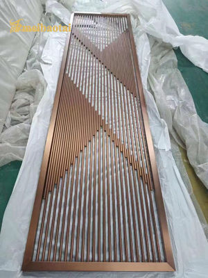 سعر جيد حجم قابل للتخصيص الفولاذ المقاوم للصدأ غرفة الديكور الفندق 201 304 الانترنت