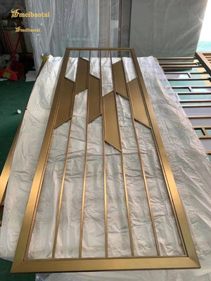 سعر جيد ديكور الفندق 304 الفولاذ المقاوم للصدأ مقسم الغرفة 0.3-3.0mm سمك الانترنت