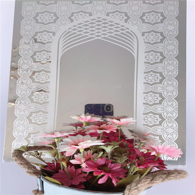 سوبر مرآة محفورة من الفولاذ المقاوم للصدأ ورقة 1219x2438mm 0.85mm