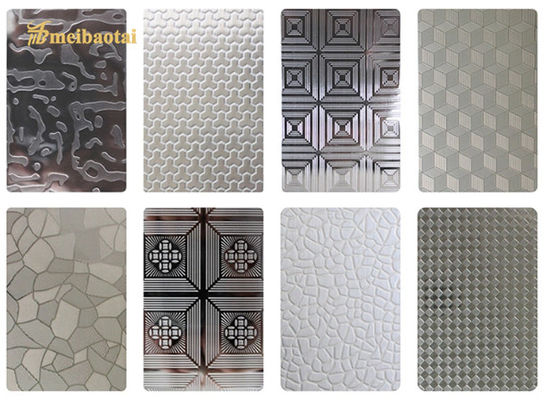 سعر جيد شكل مسطح 1.2MM ورقة الفولاذ المقاوم للصدأ المنسوجة لوحة SS الزخرفية الانترنت