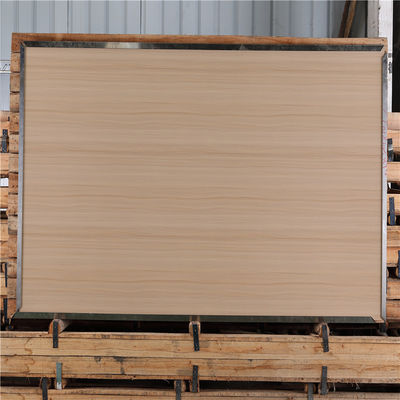 سعر جيد مطحنة حافة 304 ورقة الزخرفية الفولاذ المقاوم للصدأ ورقة الخشب التقليد الحبوب مغلفة الانترنت