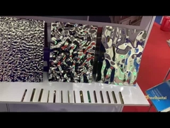 صفيحة المرآة المياه الموجة صفيحة الفولاذ المقاوم للصدأ للسقف